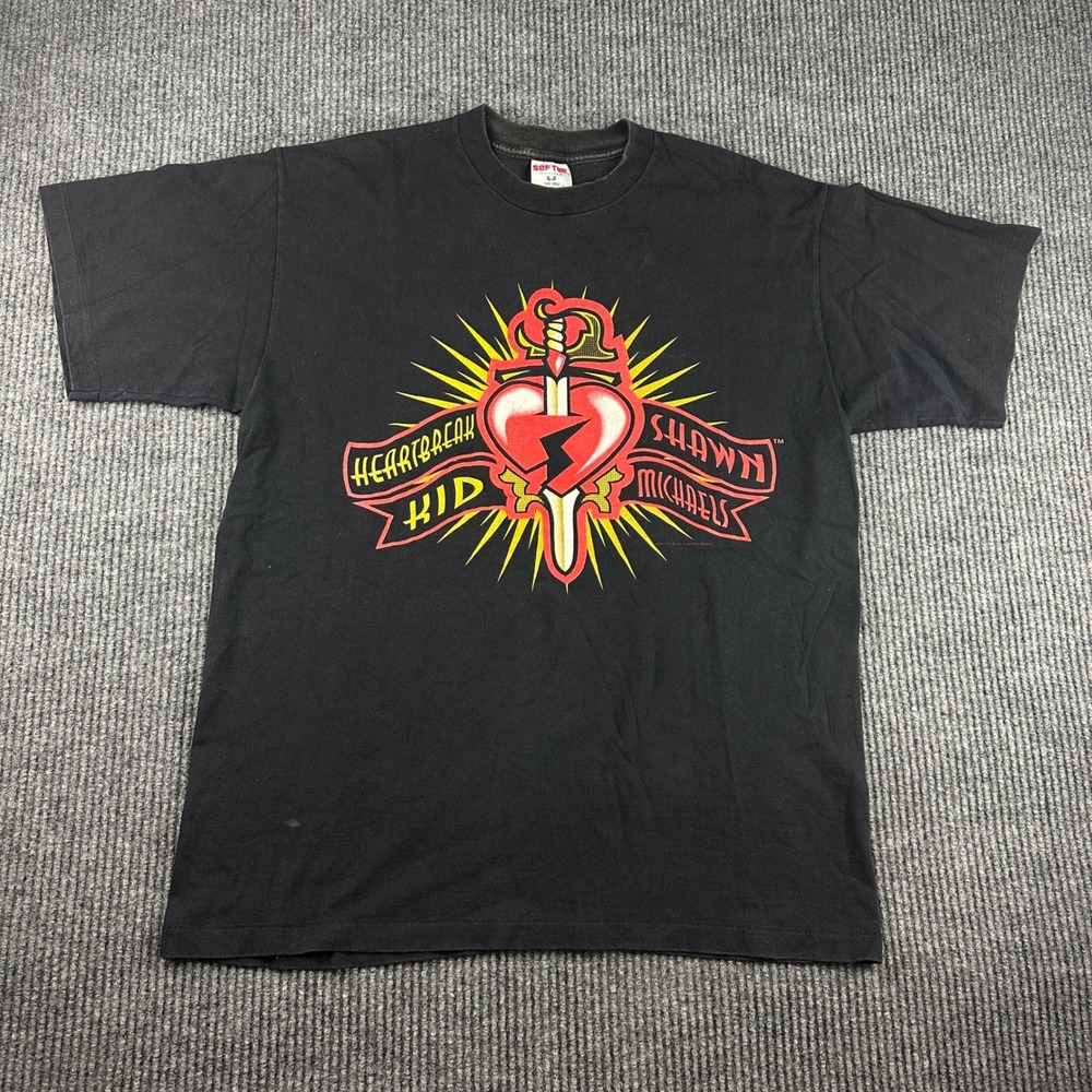 Vintage 1997 Shawn Michaels Heartbreak Kid WWF T-Shirt Mens XL HBK Wrestling Tee - Picture 2 of 12